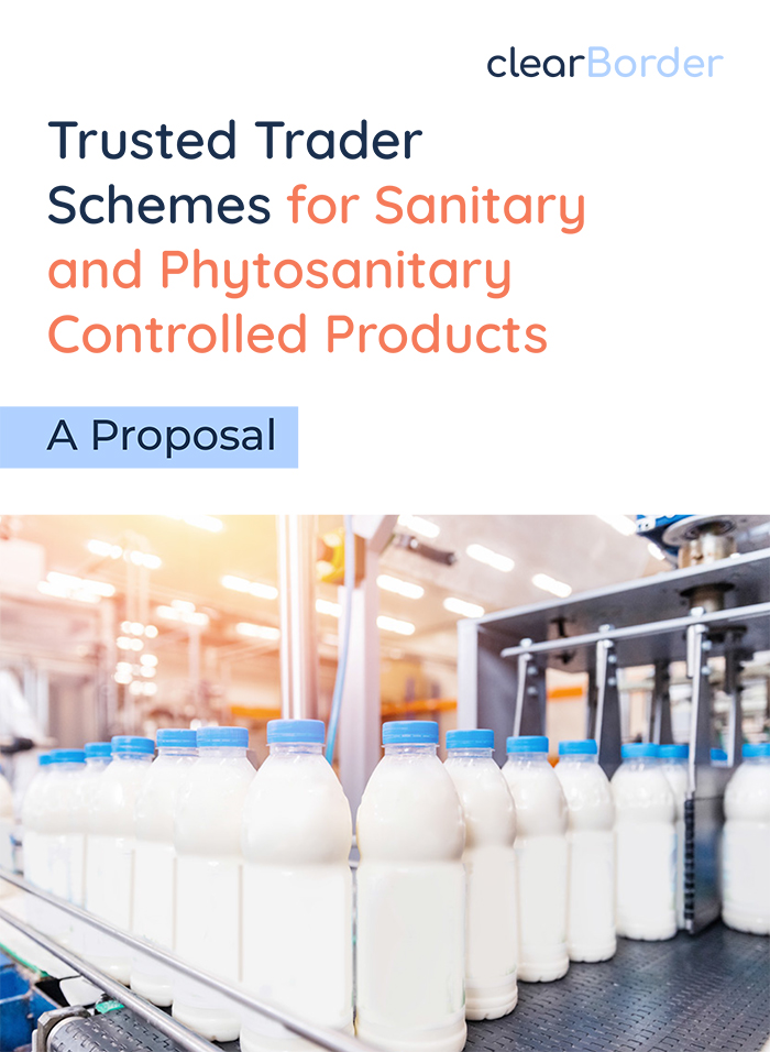 Trusted Trader Schemes for Sanitary and Phytosanitary Controlled Products